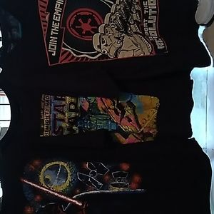 3 Star Wars Villian Tshirt Mens 2XL B27